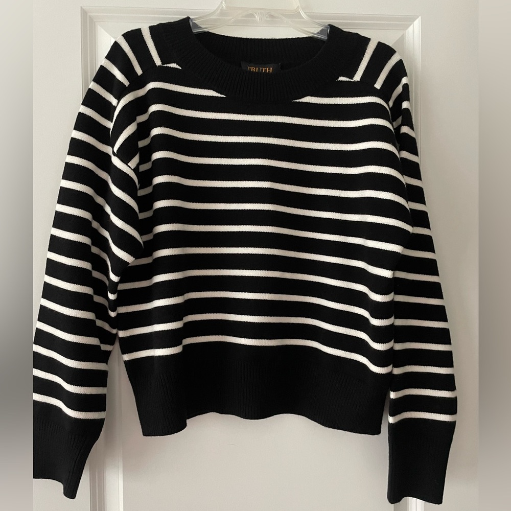 Truth by Republic Stripped Soft Sweater